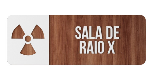Letreiro comercial sem iluminação Decoraê Decoraê Conceito artesanal marrom