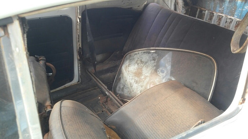 Volkswagen Fusca Split 61 Modelo 53 De Lata Nao Oval 2 Vidro