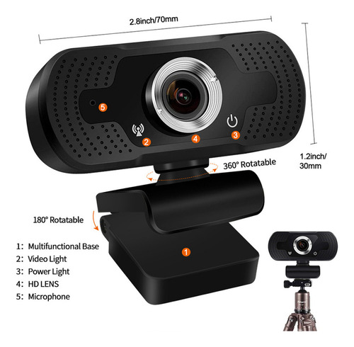 Mini Wifi Hd 1080p Recargable Cámara Negroy