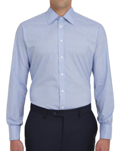 Camisa * Christian Dior* Principe De Gales Hombre Algodon