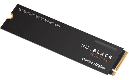 Wd_black Ssd Interno Para Juegos Sn770 Nvme Pcie 4.0 X4 M.2 