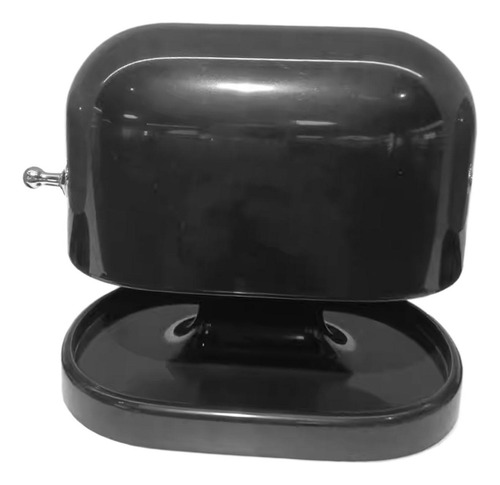 Cubierta De Caja De Papel De Seda Empotrada Negro