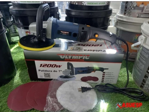 Imagen 2 de 2 de Pulidora Profesional 7' Olympic 1200w