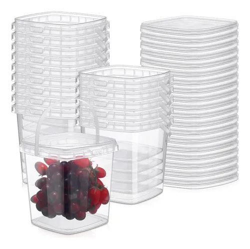 comprar Menkxi 15 Piezas Recipientes Transparentes Para Helado De 34
