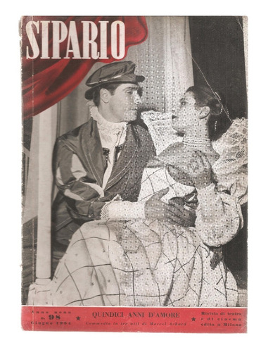 Revista Sipario Teatro Cinema Italiano Nº 98 Giugno 1954