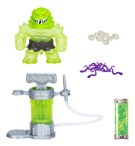 Criador De Heróis Com Boneco Elástico Rock Jaw - Goo Jit Zu