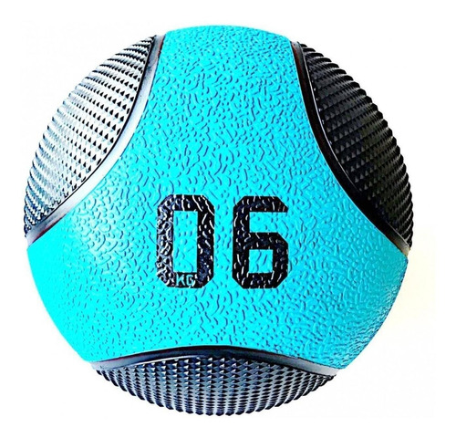 Medicine Ball 6kg - Bola De Pilates Para Treino Funcional