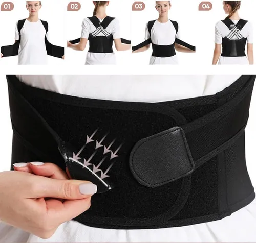 Chaleco Corrector De Postura Para La Columna Lumbar