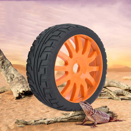 Neumáticos De Goma Orange Rc, Neumáticos Con Cubo De Rueda P