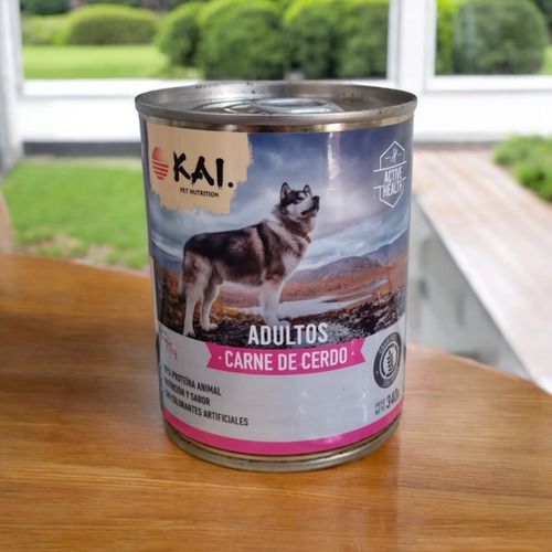 Alimento Húmedo Kai Perro Adulto Cerdo X 340 Grs