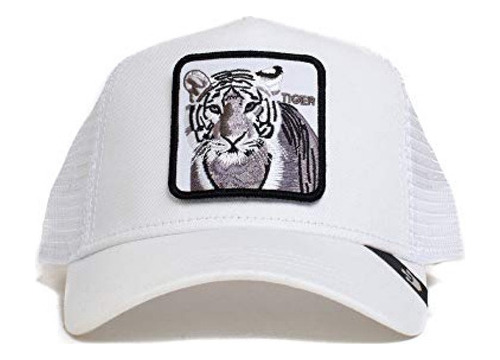 Gorro Jockey  Goorin Bros. Silver Tiger, Blanco