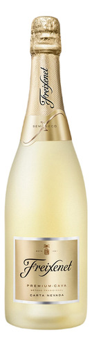 Vino Espumoso Blanco Freixenet Carta Nevada Semi Seco 750 Ml