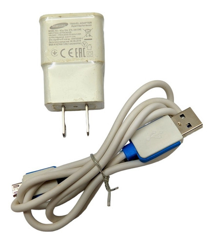 Cargador Samsung 2 Amp Con Cable Micro Usb