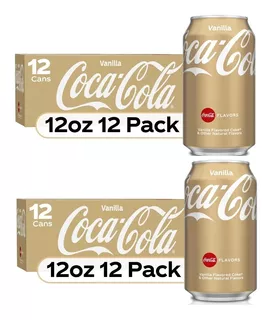 Refresco Coca Cola Vainilla 24 Pack 355ml **importado**