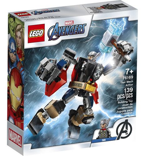 Lego Super Heroes 76169 Armadura Robótica De Thor