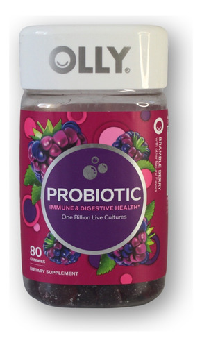 Olly Probioticos Gomitas Por 80 - Unidad a $2199