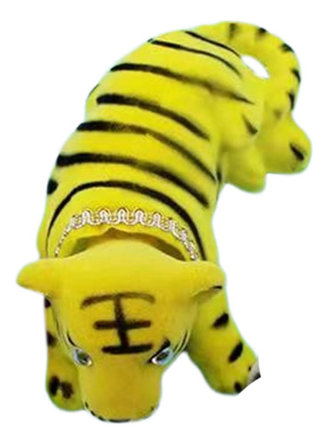 Accesorio De Decoración De Tigre Con Cabeza Amarillo