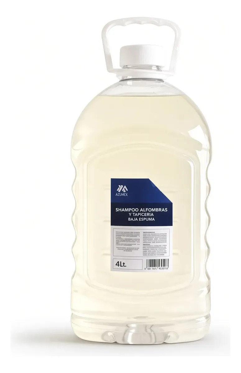 Shampoo Alfombras Y Tapiceria Profesional Baja Espuma 4 Lt