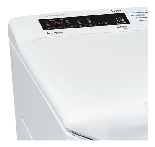 Lavarropas Carga Superior Candy Vita Cvst810t 8 Kg 1000 Rpm