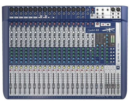 Soundcraft Mesa De Som Signature22 Bivolt Xlr Mixer Sound