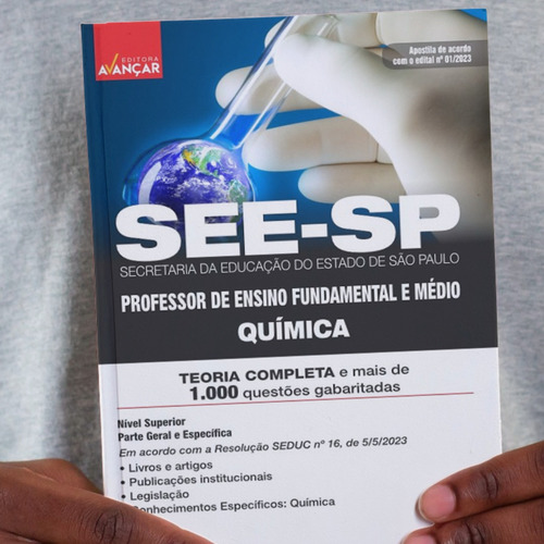 Apostila - Secretaria Da Educação Do Estado De São Paulo See Sp - Professor Química