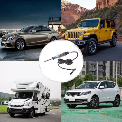 Probador Circuito Eléctrico Automotriz Automóvil Portátil