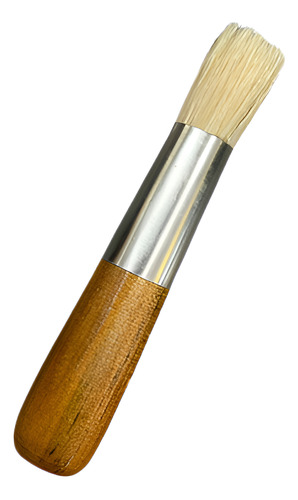 Kit Barba Cepillo Curvo Cerda Natural