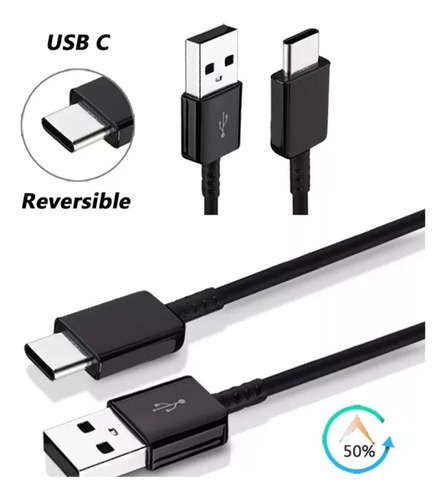 Cargador Carga Rapida Tipo C Para Samsung S8 S9 S10 S10+ Etc