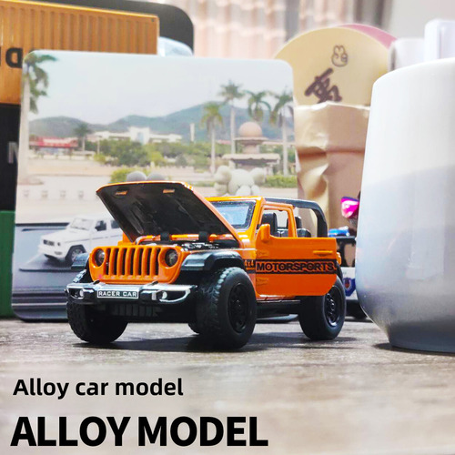 Azul Naranja (bolsa), Modelo De Coche De Juguete Fundido A P
