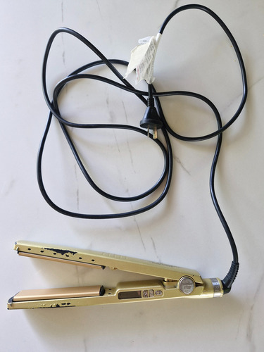 Plancha De Pelo Babyliss Pro Nano Titanium Dorado (Usado)