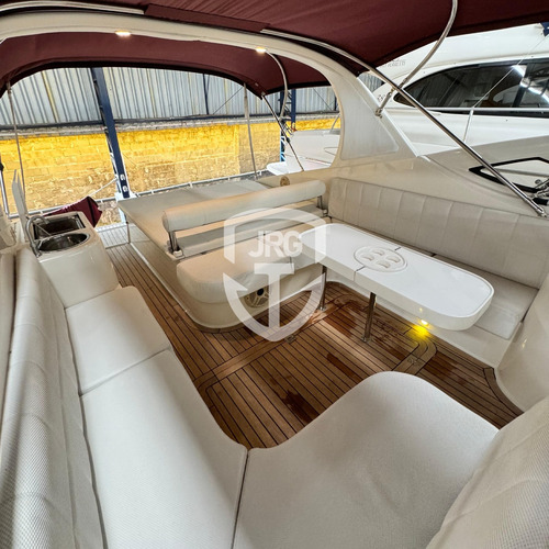 Lancha Real Top 38 Com 2x Mercruiser 320 Hp + Ar E Gerador
