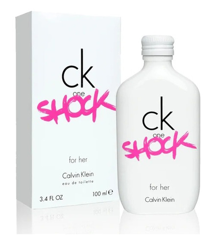 Ck One Shock Calvin Klein Edt 100 Ml Para Mujer