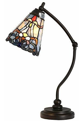 Bieye L10688 - Lámpara De Mesa De Estilo Barroco Tiffany, C