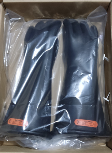 Guantes Dieléctrico Clase 4 Tipo 1 Salisbury 36000v N°9 1/2