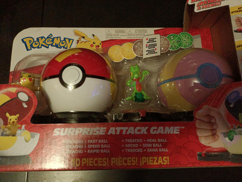 Pokemon Surprise Attack Game Pikachu Y Treecko