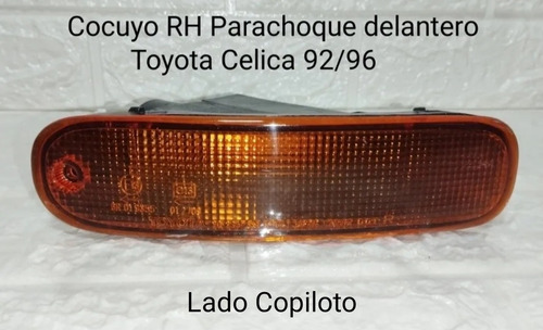 Cocuyo Parachoque Rh Toyota Celica 89/94 Original 20-235