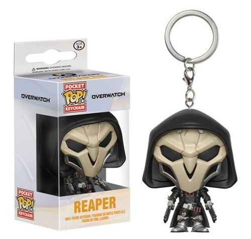 Funko Pocket Pop Reaper Overwatch Keychain Llavero 