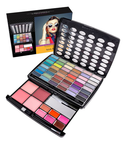 Shany Cosmetics, Glamour Girl - Kit De Maquillaje, 48 Sombras / 4 Rubores / 2 Polvos