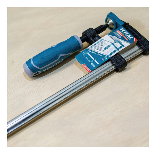 Prensa Sargento Tipo F 50x250mm Autoajustable Pack X2 Total