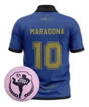 Comprar Combo Diego Maradona Oficial Pelota Y Camiseta Dm10 Rosa