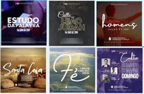 Comprar Pack Canva Igreja Gospel 40 Templates Para Feed Instagram