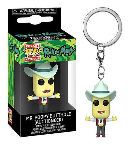 Pop Llavero: Rick & Morty - Mr. Poopy Butthole