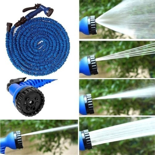 Manguera Agua Expandible 22,5 Metros Flexible Pistola X7