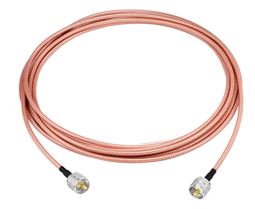 Superbat Uhf Macho Pl-259 A Uhf Macho Pl-259 Cable De Puente