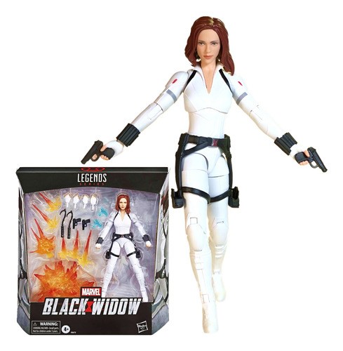 Marvel Legends Series Black Widow Deluxe Hasbro White Widow