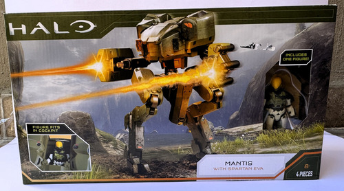 Halo - Vehiculo Mantis Con Spartan Eva (Usado)