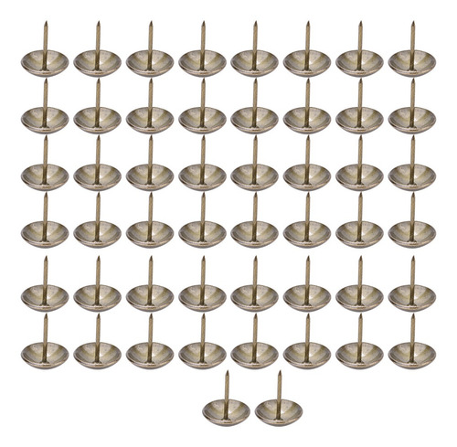 Clavos Para Tapicería, 50 Unidades, Engrosados, Con Tachuela