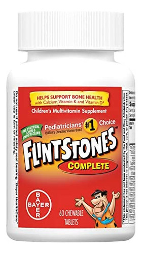 Suplemento Multivitamínico Completo Flintstones, Comprimido