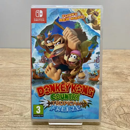 Jogo Donkey Kong Country Tropical Freeze para Nintendo Switch