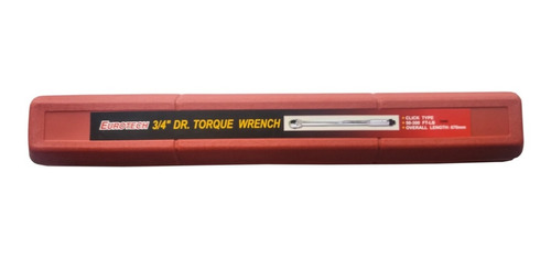 Torquimetro Zafe Encastre 1/2'' 20kgm 45cm Eurotech